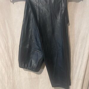 Wilfred Free Black Leather Pants